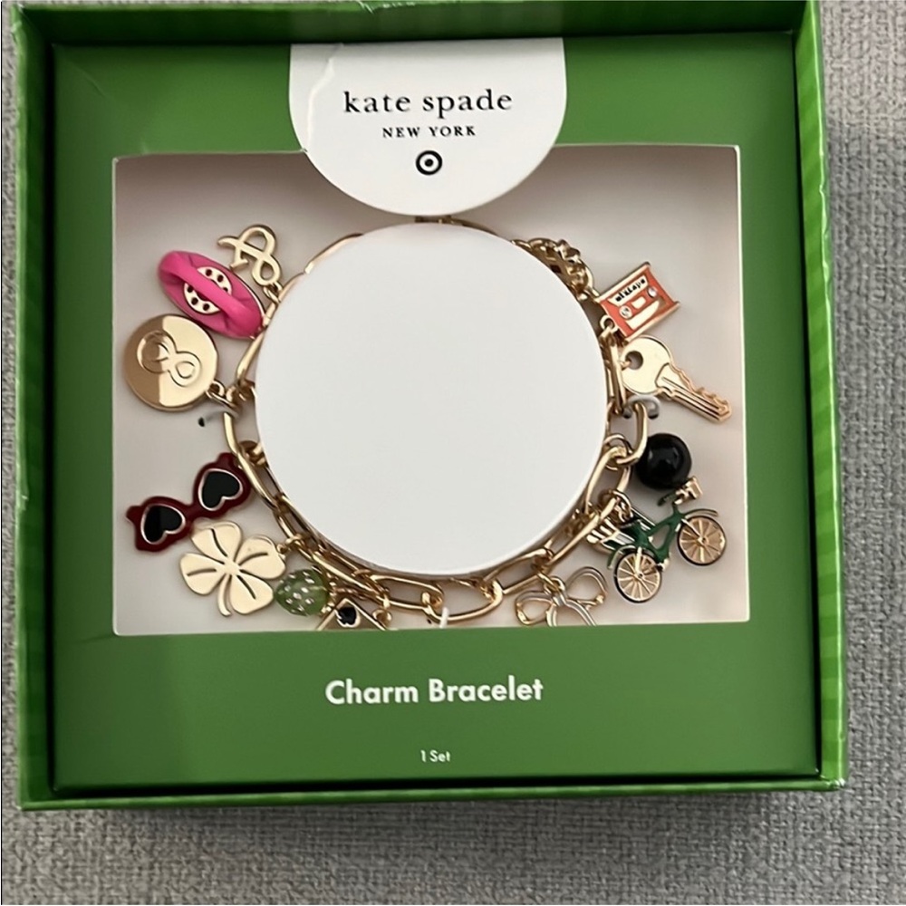 Kate Spade Gold Charm Bracelet Target
